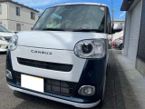 ムーヴキャンバス ストライプス Gターボ 届出済未使用車 メーカー保証付き