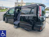福祉車両 サイド電動リフトアップシート リモコン付♪ 大型ナビTV ETC BT FDモニター Bカメラ  衝突軽減 横滑防止