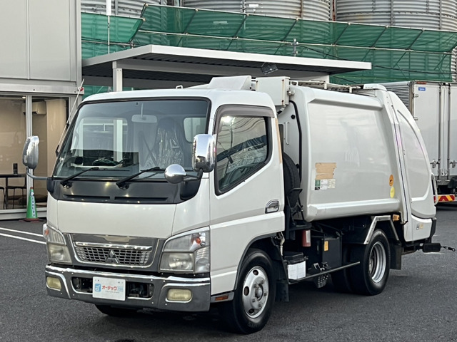キャンター 塵芥車 4.3立米 プレス式 連続スイッチ