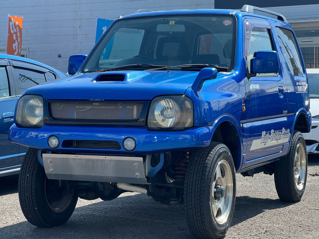 ジムニー XC 4WD AftermarketHDDナビ Aftermarketマフラー インチアッ