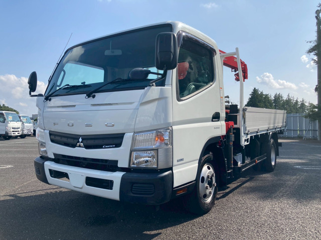 キャンター  2t積・4段クレーン・ラジコン付・AT車