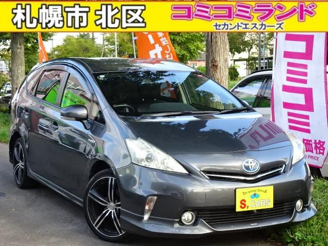 プリウスα 1.8 S 事故無 保証1年 純正ナビ 地デジ