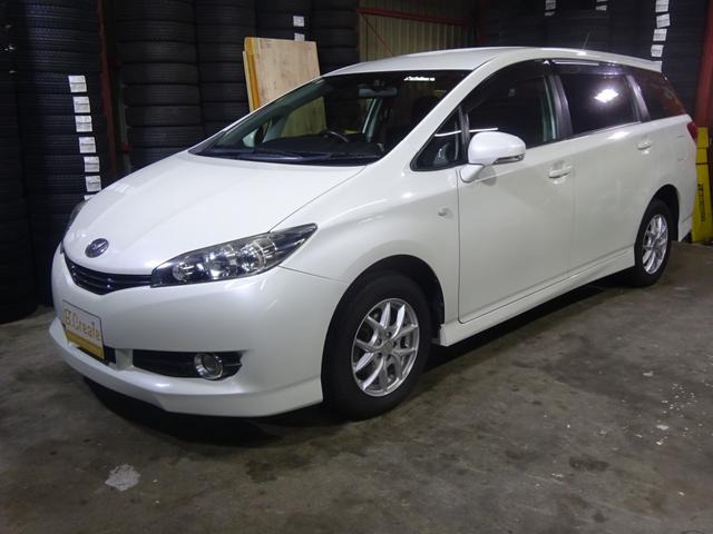 ウィッシュ1.8 X HIDセレクション 4WDナビ TV B/T スマートキー HID