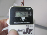 外気温35℃冷凍機稼働後30分
