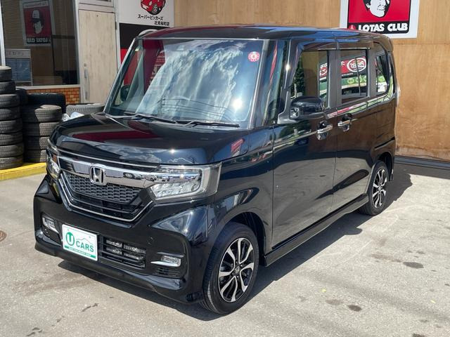 N-BOXカスタム G L ホンダセンシング 4WD ホンダセンシング 前方後方誤発進抑制機能