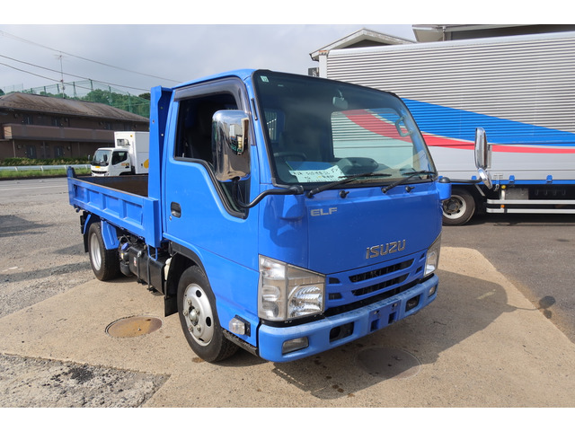 エルフ  低床ダンプ 積載2000kg 新明和製