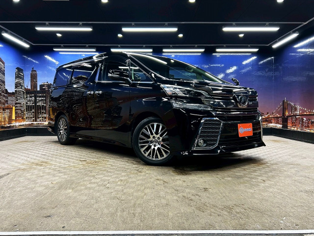 ヴェルファイア 2.5 Z Gエディション サンルーフ 黒本革シート