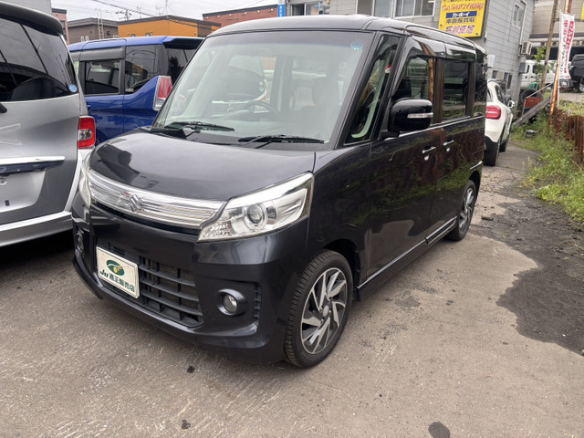 スペーシアカスタム TS 4WD ナビ TV バックカメラ ETC 両側パワースラ