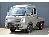こちらのスーパーキャリイはメーカーから新車で仕入れコダワリのカスタム製作しております!