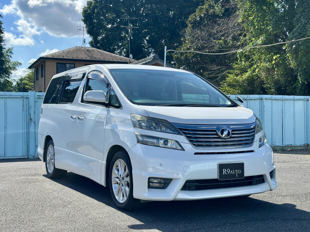 ヴェルファイア 2.4 Z プラチナセレクション フリップダウン Bカメラ 純ナビ ETC