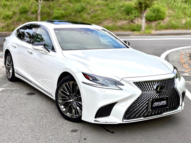 LS 500h バージョンL 4WD 寒冷地仕様 禁煙車 純正OPリモスタ