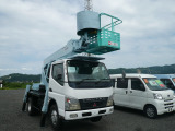 当店売れ筋商品!H19年式、キャンター・高所作業車入庫しました☆5MT・AC・チューナつき☆車検整備付でこの価格です❕