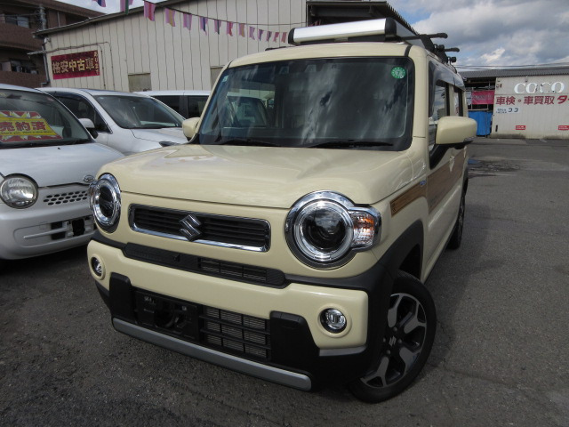 ハスラー ハイブリッド(HYBRID) Xターボ 4WD 美車 全方位モニター付きナビTV