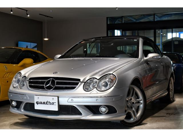CLKクラスカブリオレAMG CLK55正規ディーラー車 電動ソフトトップ