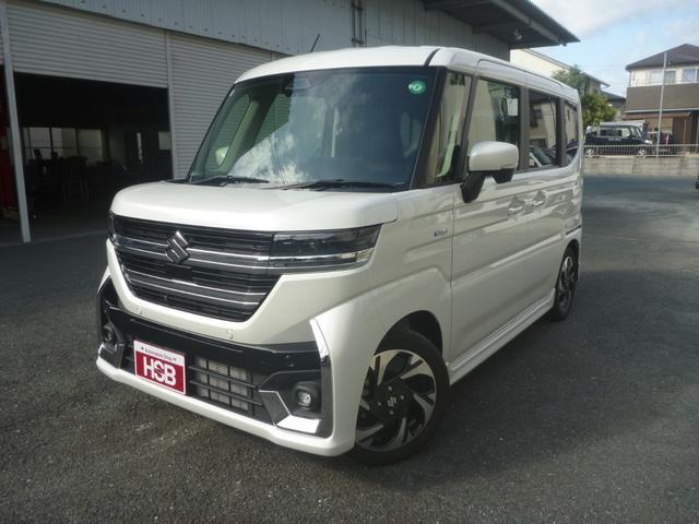 スペーシアカスタム ハイブリッド(HYBRID)  XS 純正9インチナビ・TV 全周囲カメラ