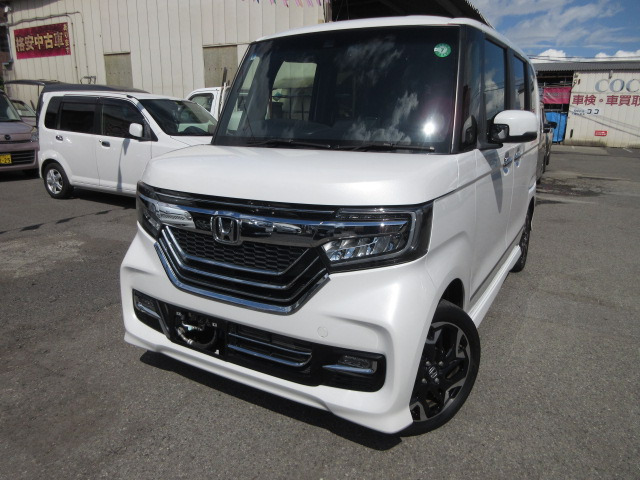 N-BOXカスタムG EX ターボ ホンダセンシング 4WD美車 両側パワースライドーシートヒーター