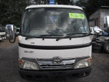 デュトロ  4.0D ロング荷台3.4m タダノ3段クレーンフックイン ラジコン