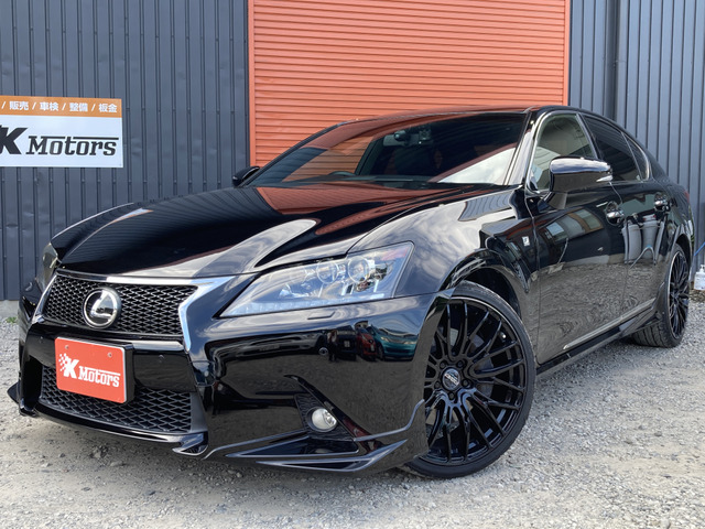 GS 250 Fスポーツ サンルーフ 黒革シート RAYS20AW