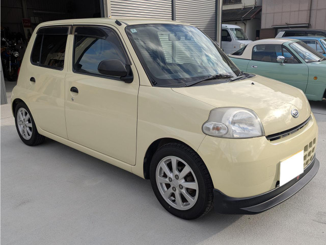 ダイハツ エッセ D 社外ナビ、ローダウン、モモステ の中古車詳細