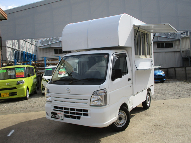 スクラムトラックKC エアコン・パワステ移動販売車 BOX部新規製作品(#40)