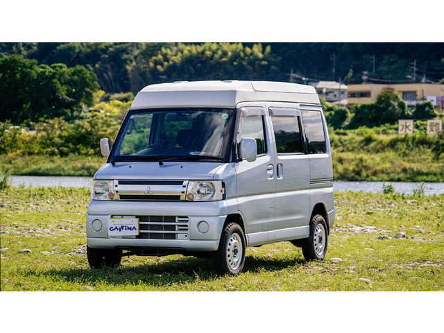 三菱 タウンボックス RX ハイルーフ 4WD ターボ 4AT ポップアップ 