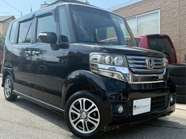N-BOXカスタムG Aパッケージ 4WDパワースライドドア!4WD!