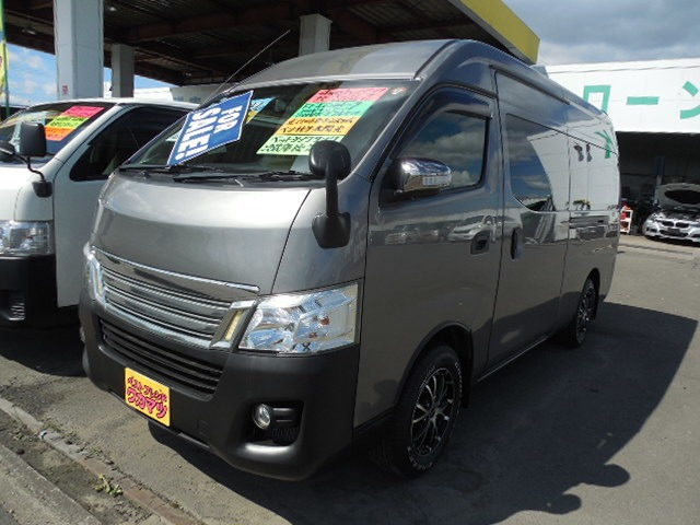NV350キャラバン 2.5 DX スーパーロング ハイルーフ ディーゼル 4WD キャンピング定...