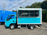 エルフ 3.0 フラットロー ディーゼル 8ナンバー キッチンカー 標準装備付き