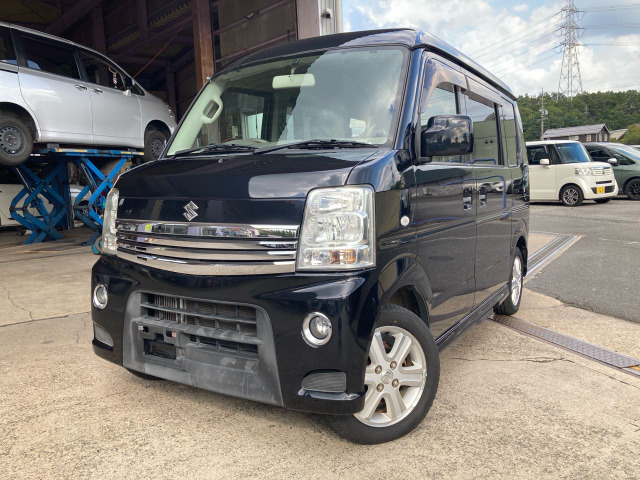 エブリイワゴンPZターボスペシャル ハイルーフ 4WD6ヶ月保証 7型ナビ ETC パワスラ