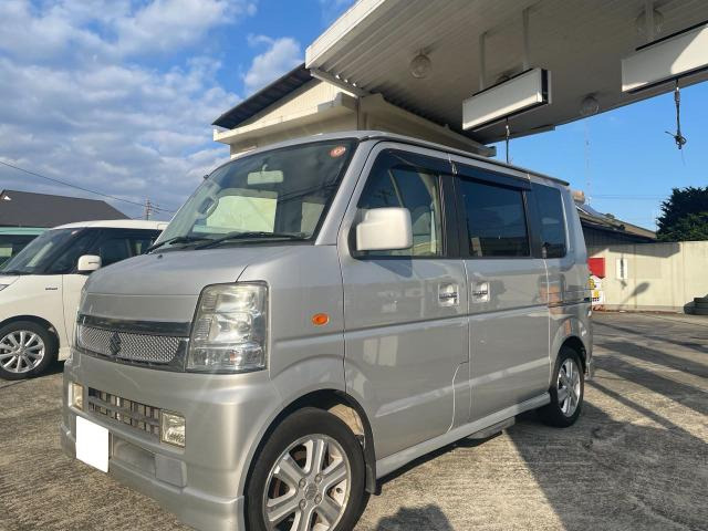 エブリイワゴンPZターボスペシャル ディスチャージランプ社外ナビ 両側パワースライド