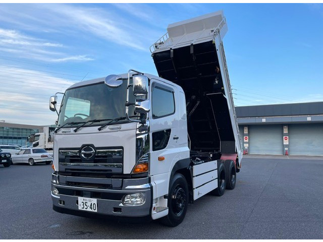 日野 プロフィア ダンプ 530×230 メッキパーツ 380PS の中古車詳細