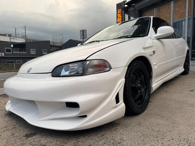 ホンダ シビック EG6 5速 社外エアロ 社外エキマニ エンジンカバー再 