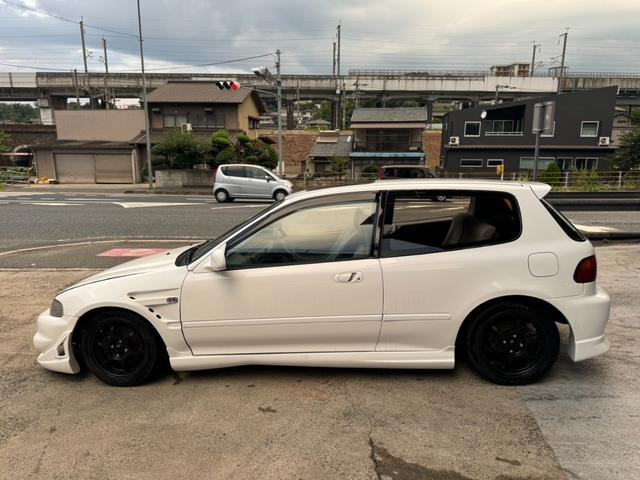 ホンダ シビック EG6 5速 社外エアロ 社外エキマニ エンジンカバー再