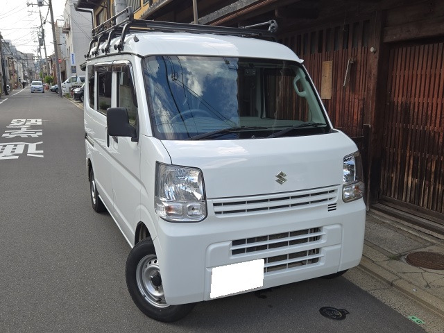 エブリイ PC ハイルーフ 4WD 車検2年付/点検整備渡～4WD/ドラレコ