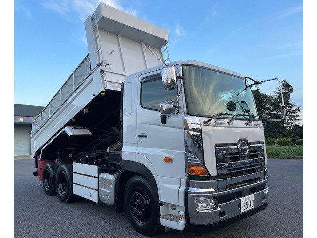 日野 プロフィア ダンプ 530×230 メッキパーツ 380PS の中古車詳細