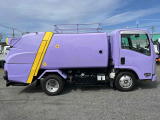 エルフ 塵芥車 3t積み巻込み式パッカー車5.2立米
