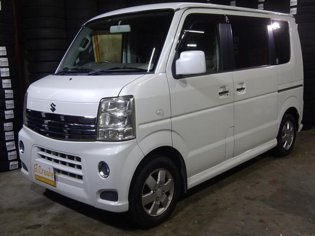 エブリイワゴン PZターボ 4WD 本州仕入 ナビ TV バックカメラ