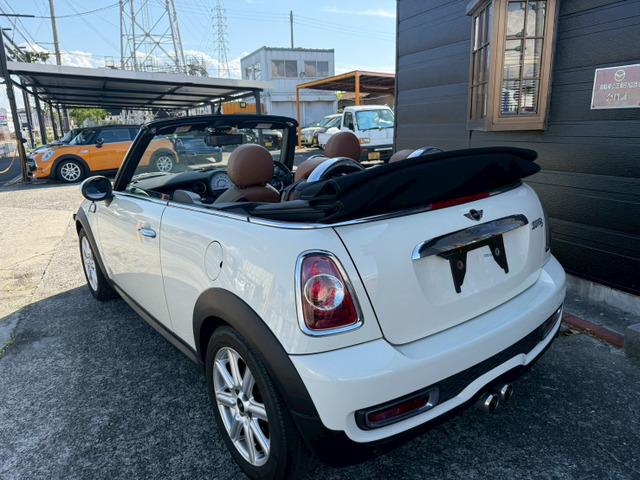 BMW MINI ミニコンバーチブル クーパーS 車検整備付 正規ディーラー車