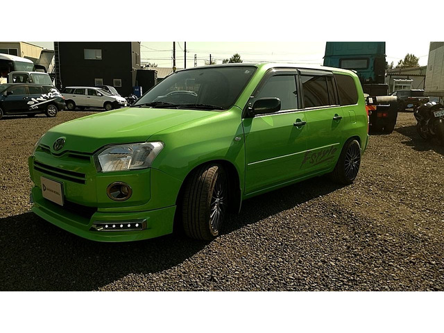 プロボックス1.5 F エクストラパッケージ 4WD5MT/BLITZ車高調/エンスタ/ナビ