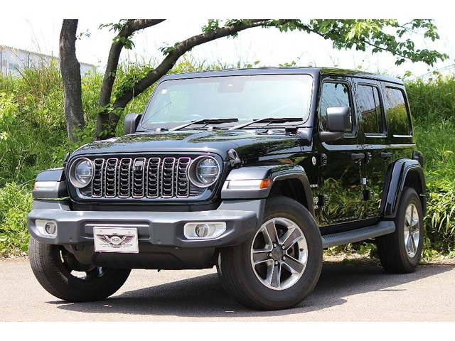 ラングラーアンリミテッド サハラ 3.6L 4WD純正マルチナビ・TV レザーシート