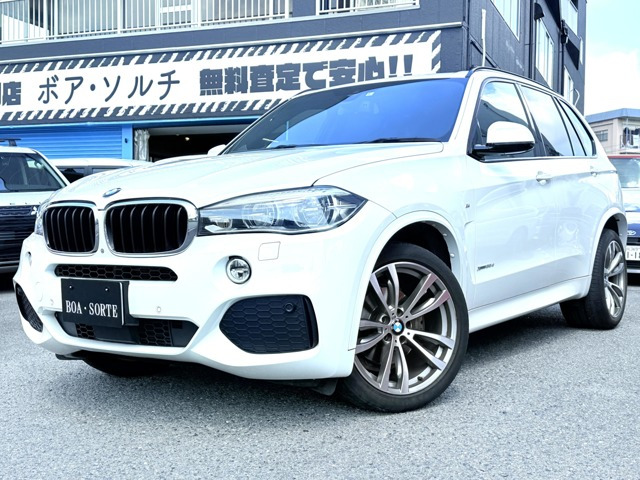 X5xドライブ 35d Mスポーツ 4WD茶革 サンルーフ 純正ナビ ETC