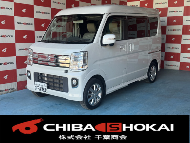 エブリイワゴンPZターボスペシャル ハイルーフ 4WD8インチナビ バックカメラ