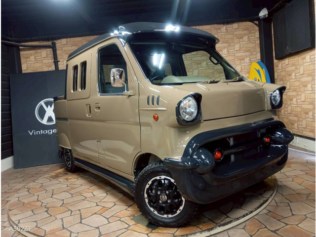 ダイハツ ハイゼットデッキバン G 4WD ベルエア レトロバス仕様
