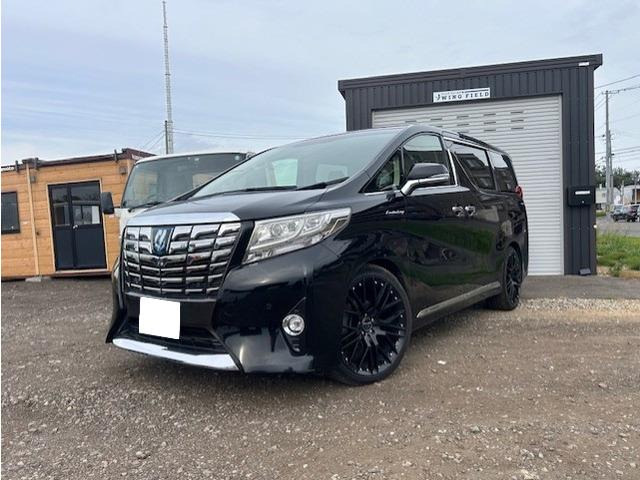 アルファードハイブリッド 2.5 エグゼクティブ ラウンジ E-Four 4WDベージュ革 JBL サンルーフ