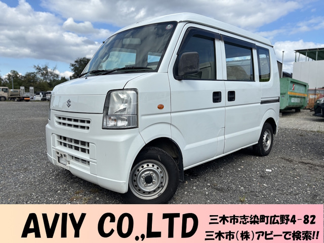 エブリイPA ハイルーフ 4WD軽箱 格安車! 機関良好!ご試乗歓迎!