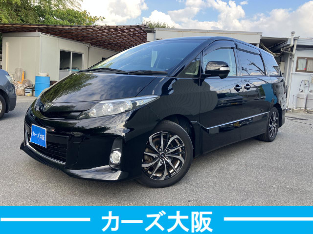 エスティマ2.4 アエラスJ プッシュスタート 後カメラ ナビ