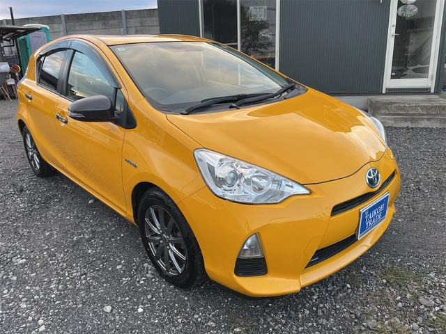 アクア 1.5 G ナビ TV ETC 社外アルミホイール