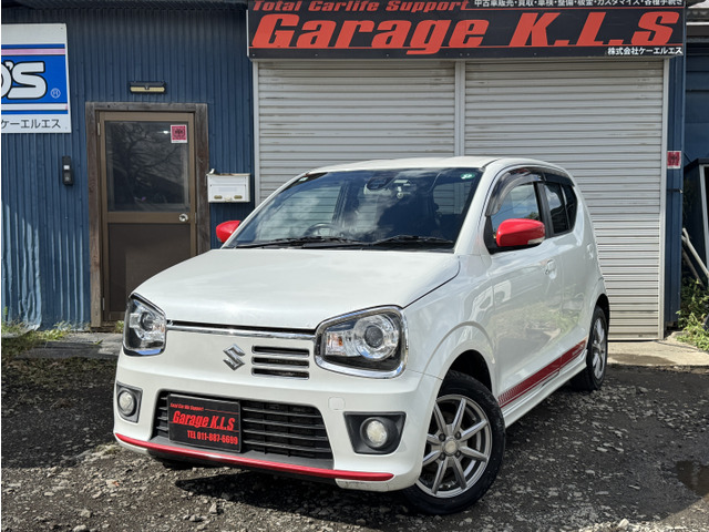 アルトターボRS 4WD5AGS社外ナビ地デジバックカメラETC