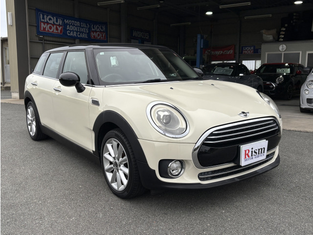 ミニクラブマンクーパー純正ナビ 社外フルセグチューナー ETC