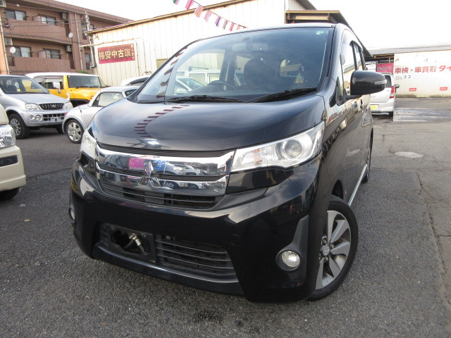 eKカスタムT 4WDナビ フルセグTV バックモニター